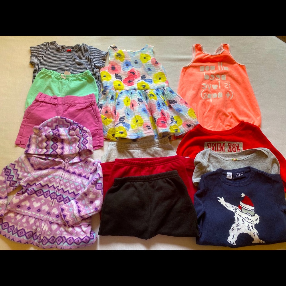 13 Piece 18 Months Girls Lot